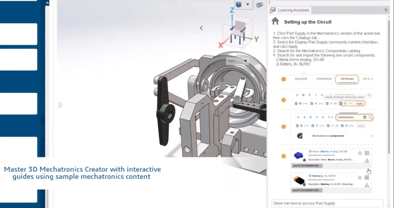 What’s New in 3D Mechatronics Creator R2025x FD02 and FD03