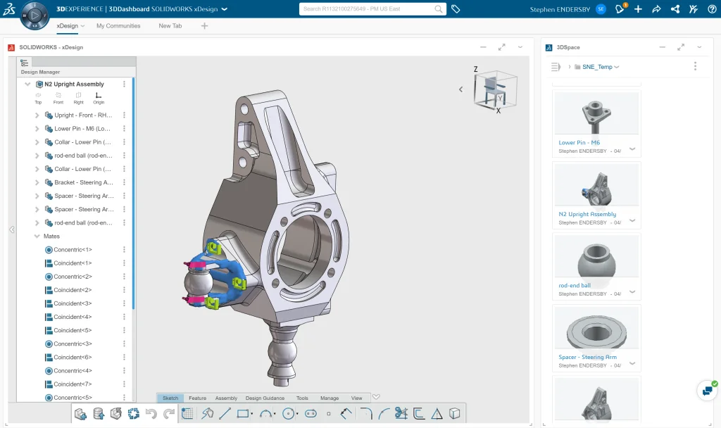 Kicking the Tires of SOLIDWORKS xDesign