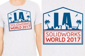 Go BIG and BOLD! Enter the SOLIDWORKS WORLD T-Shirt Design contest!