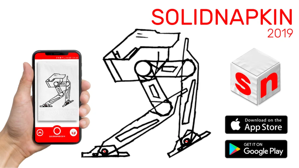 SOLIDNAPKIN Transforms Sketches into SOLIDWORKS Parts