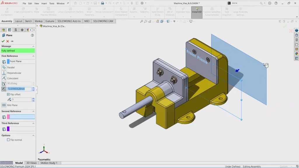 SOLIDWORKS Shortcuts: Copy Planes with CTRL, Confirm with D | Tech Tip Tuesday