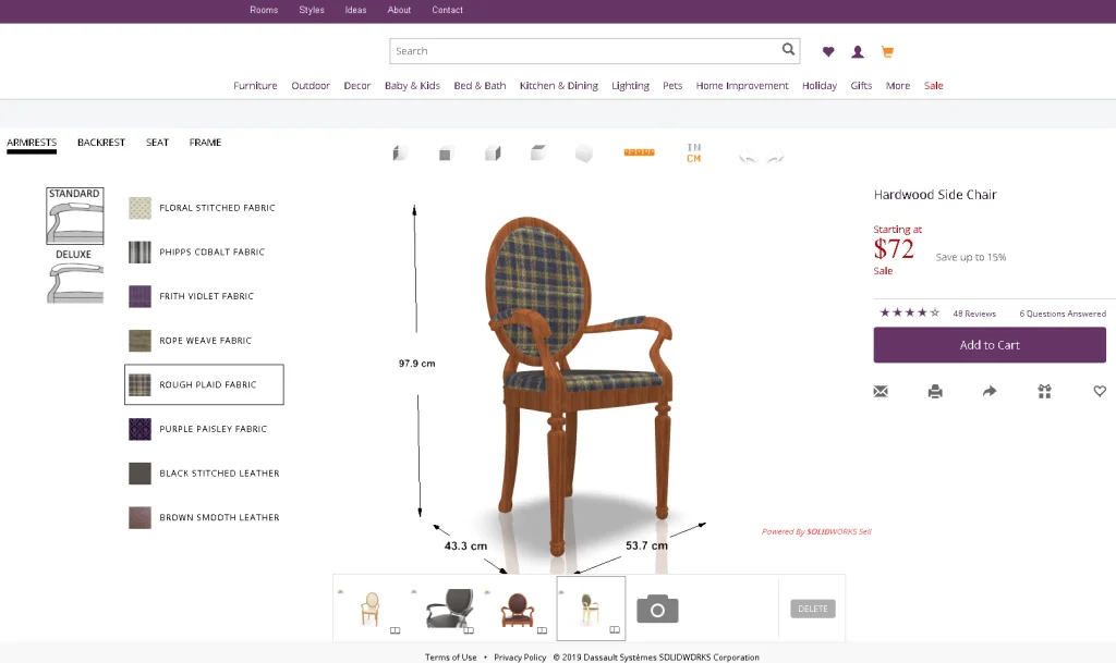 Build Your Own 3D Online Configurator at SOLIDWORKS World 2019