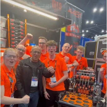 SOLIDWORKS Supports FIRST Robotics Competition Student Teams for REEFSCAPE