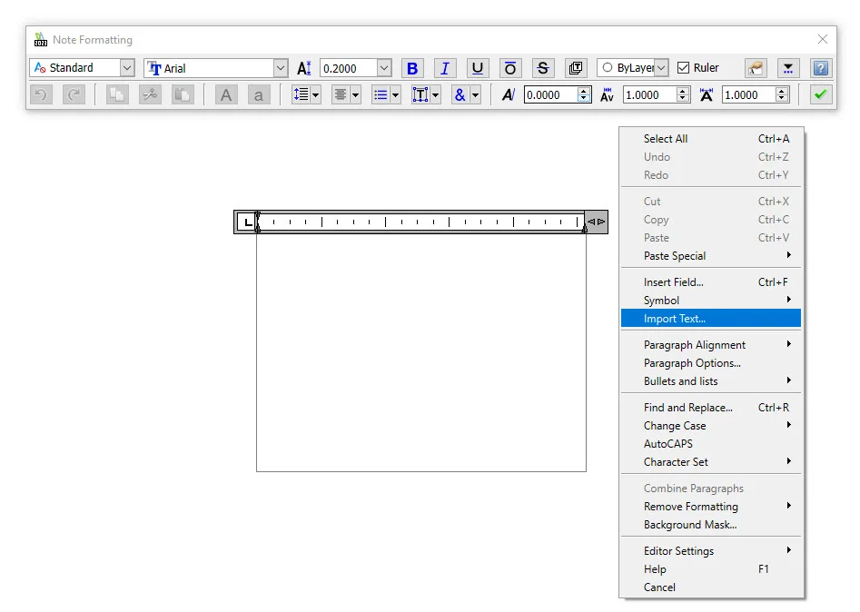 Draftsight Note Formatting Options DraftSight’s Text Options - Blog Solidworks