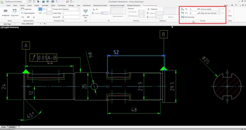 Format panel image
