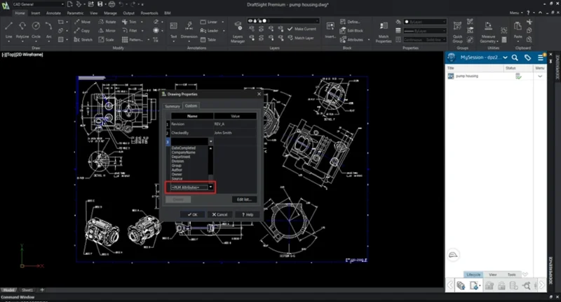 PLM attributes