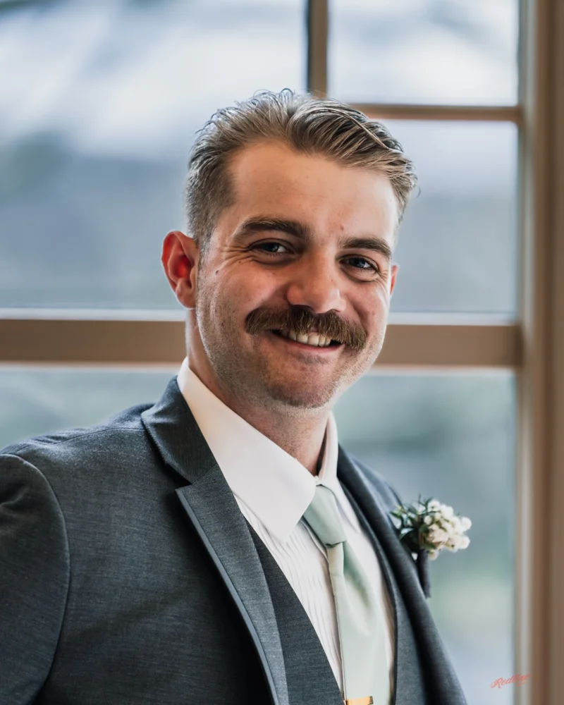 Jeff at his best friend’s wedding.
