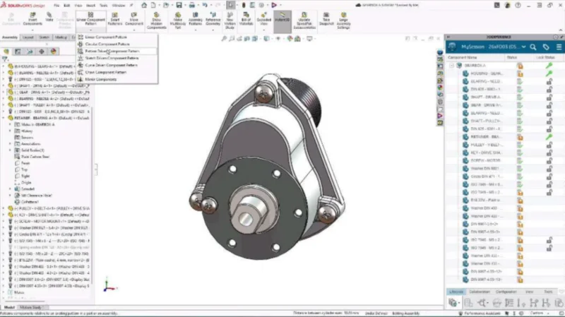 fastener pattern image