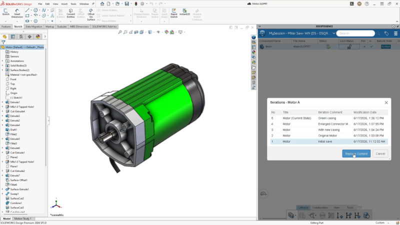 What’s New in SOLIDWORKS 2026x FD03 – Collaboration and Data Management