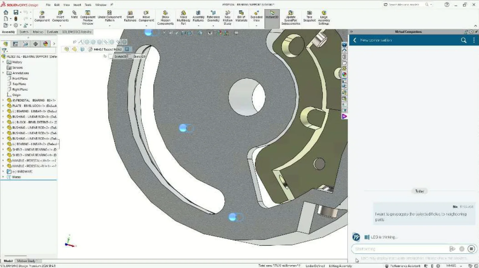 hole creation