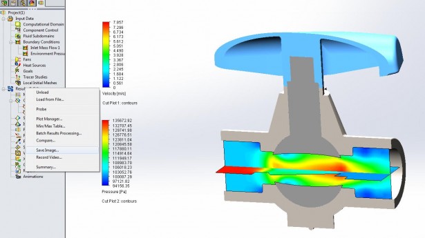 Save your CFD results in eDrawings