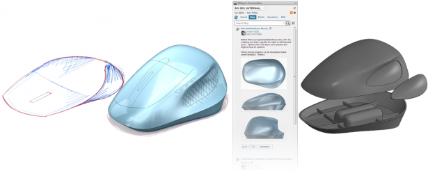 Fig. 1. Sample image - SOLIDWORKS Industrial Designer