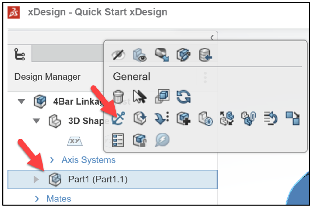 SOLIDWORKS xDesign Lesson #8: 4Bar Linkage with Kinematics