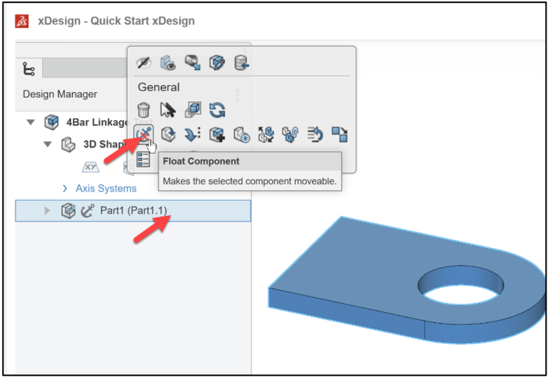 SOLIDWORKS xDesign Lesson #8: 4Bar Linkage with Kinematics