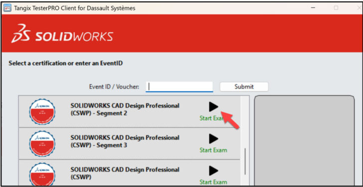 Lesson 18: SOLIDWORKS Academic Certification – Taking the SOLIDWORKS CAD Design Professional (CSWP) Exam Segment 2