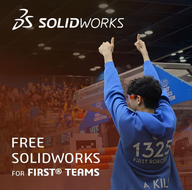 SOLIDWORKS Supports FIRST Robotics Competition (FRC) Student Teams for REBUILT