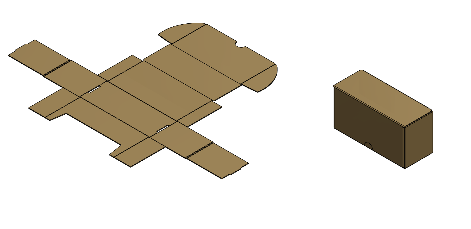 SOLIDWORKS Part Reviewer Cardboard Box Tutorial