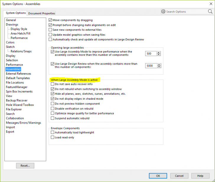 Large Assembly Tips & Tricks