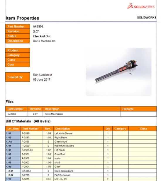 SOLIDWORKS Manage – Advanced Project Data and Resources Management