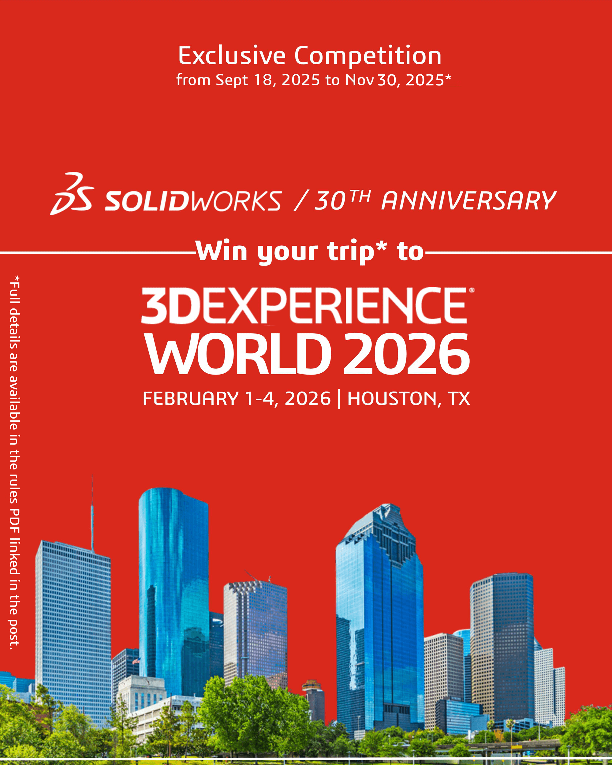 30 Jahre SOLIDWORKS – Feiern Sie mit und zeigen Sie Ihr Können!
