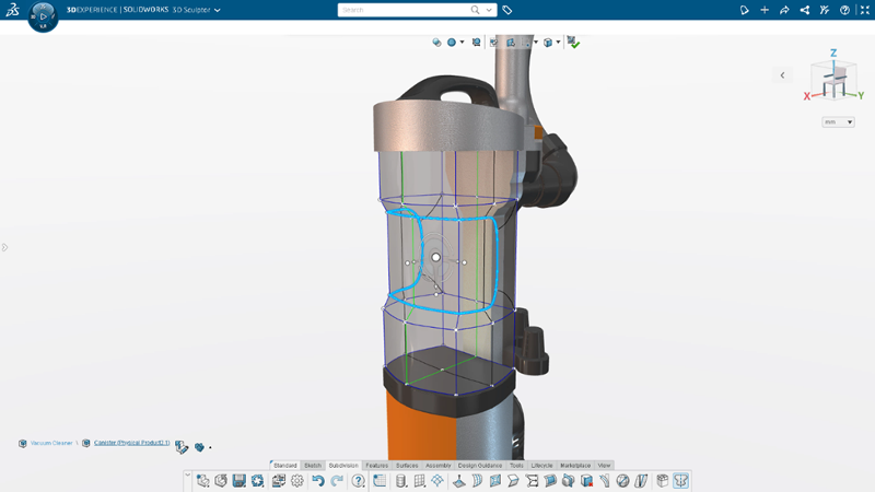 Beschleunigen Sie die Geometrieauswahl und -änderung mit den neuen Auswahlbeschleunigern in 3D Sculptor.