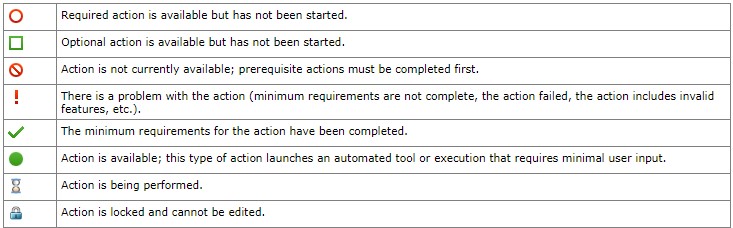 Screenshot: Statusdefinition im Simulationsassistent