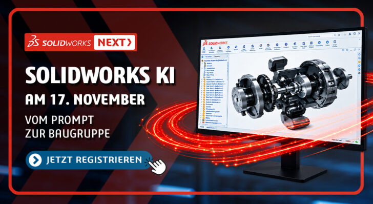 SOLIDWORKS NEXT: KI für Ingenieure – neue Funktionen im Praxischeck
